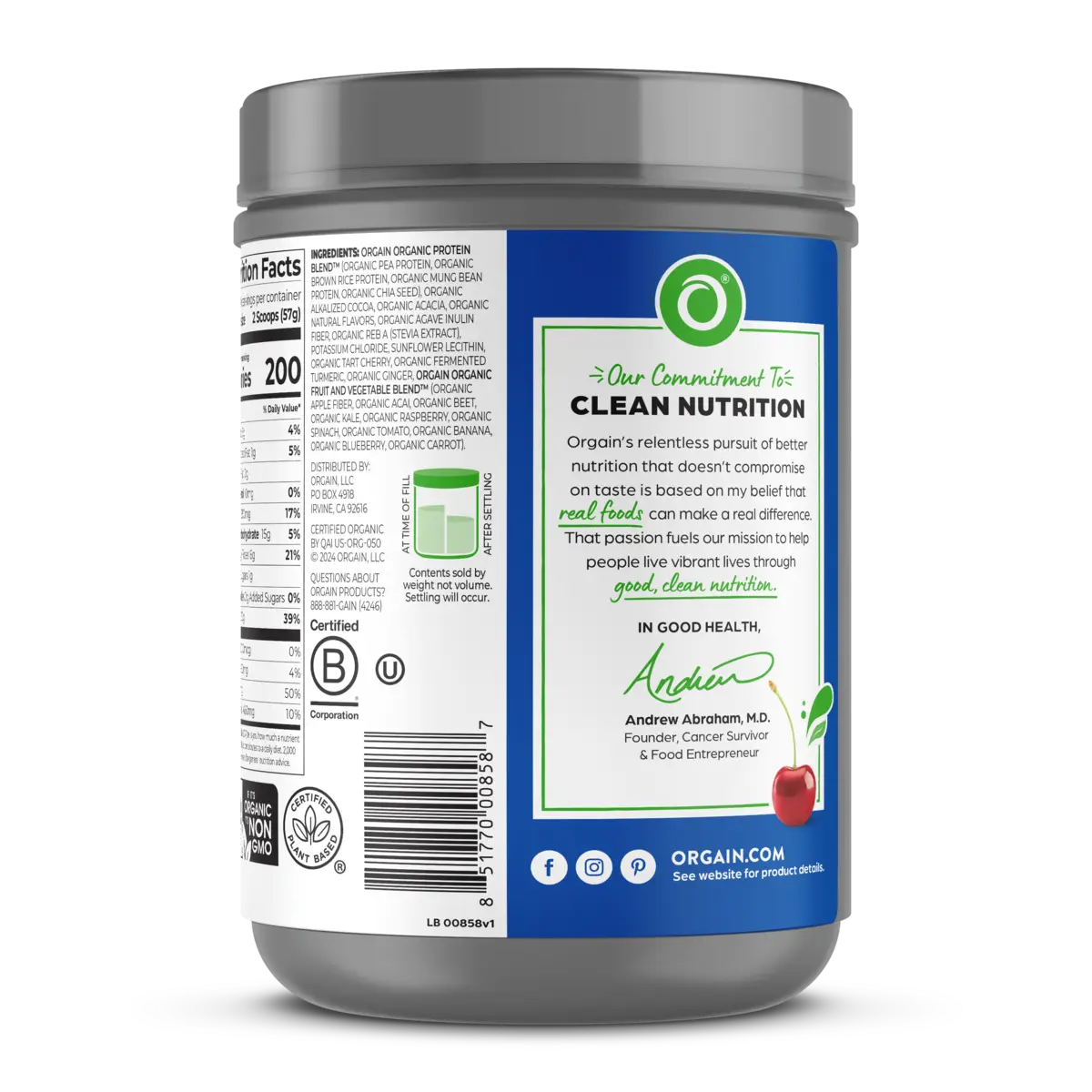 30g Plant Protein Powder - Chocolate - Image 10