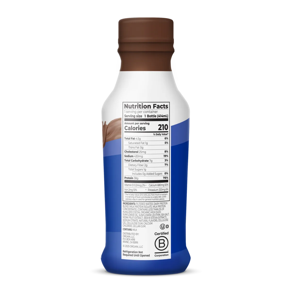 38g Protein Shake - Chocolate Fudge - Image 5