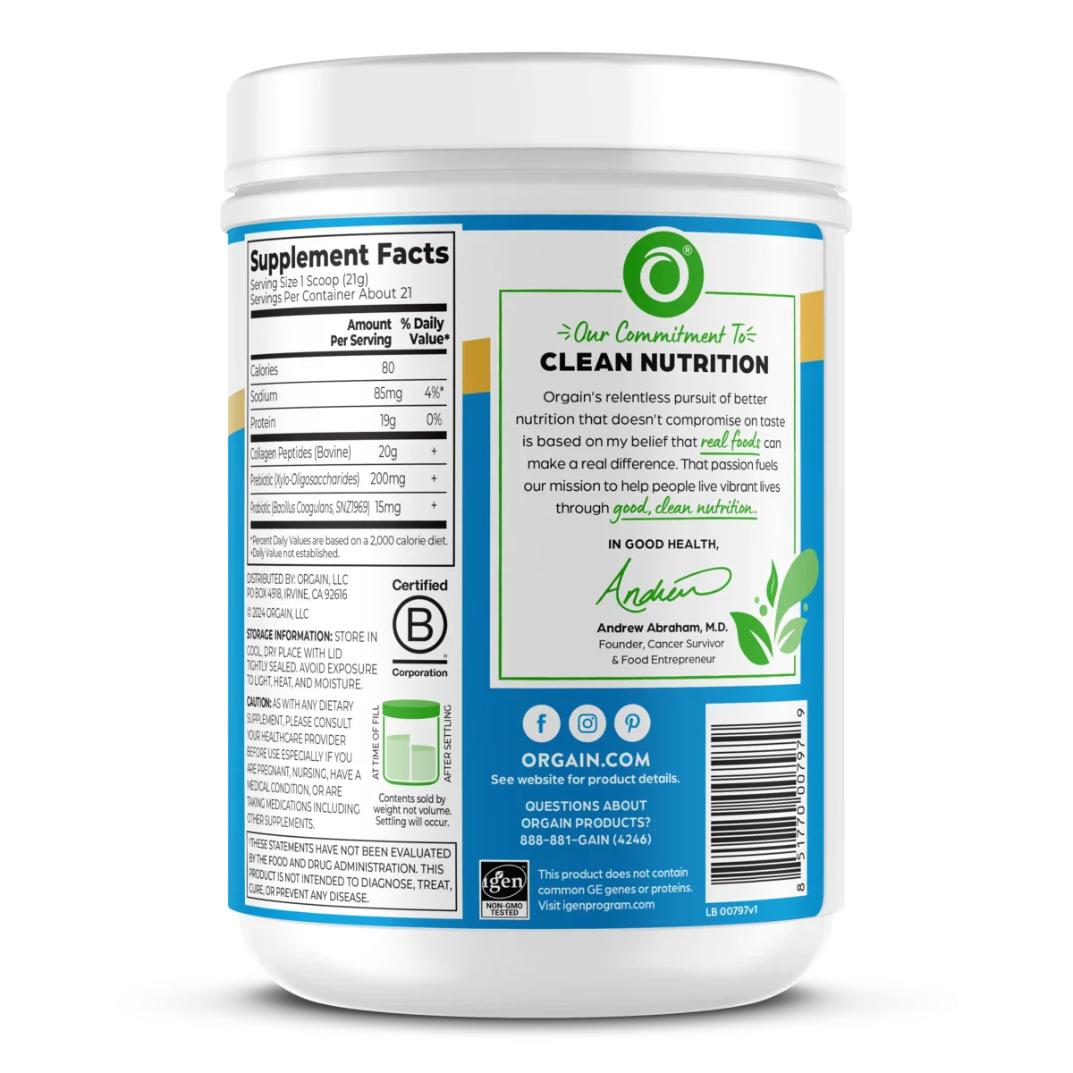 Collagen Peptides + Prebiotics & Probiotics - Image 4