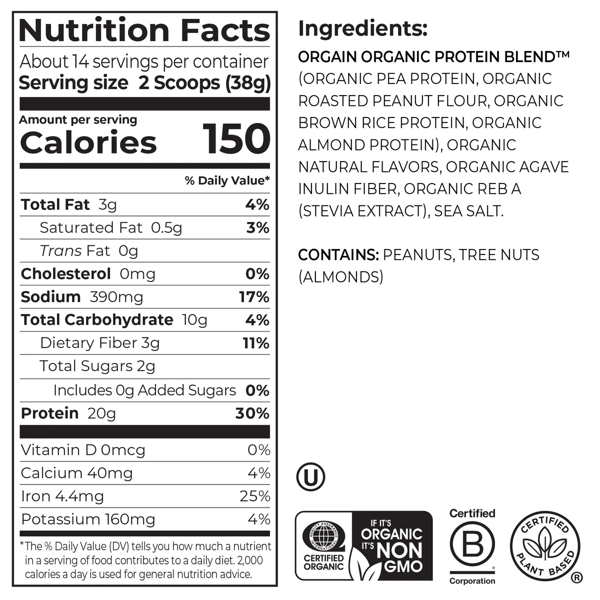 Nut Butter Protein Powder - Peanut Butter - Image 2