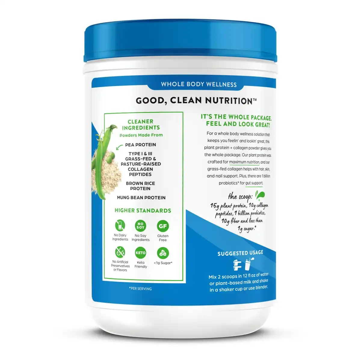 Plant Protein Plus Collagen - Vanilla - Image 3