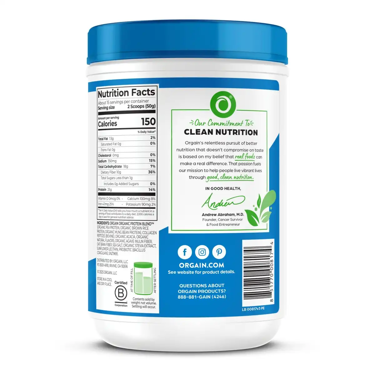 Plant Protein Plus Collagen - Vanilla - Image 4